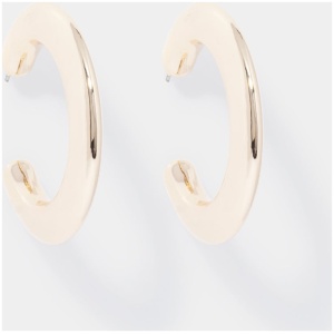 Forever New Women's Tiana Thick Hoop Earrings in Gold