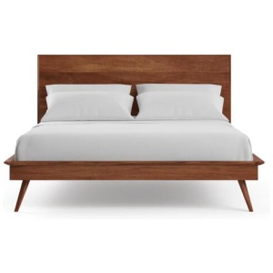 Frank Slim Bed Frame Walnut Queen