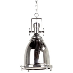 Gelo Classic Vintage Industrial Pendant Light Lamp Chain Cord - Chrome