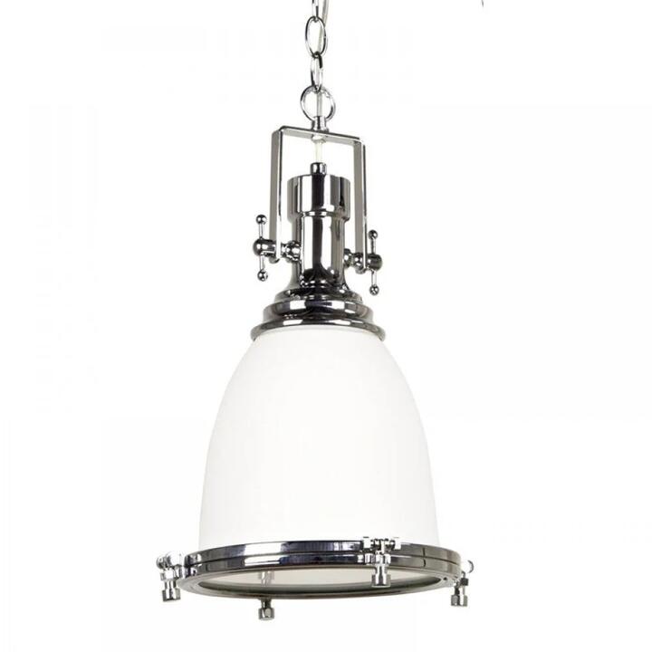Gelo Classic Vintage Industrial Pendant Light Lamp Chain Cord - Clear Chrome