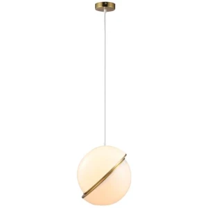 Gigi Modern Futuristic Cylindrical Pendant Lamp Light Small White