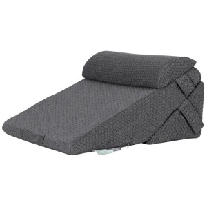 Giselle Bedding Adjustable Wedge Pillow Grey
