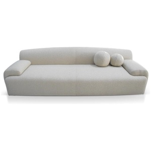 Goldendune 4 Seater Sofa - Oatmeal Beige by Interior Secrets - AfterPay Available