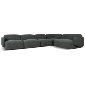 Gosling Right Chaise Modular Sofa - Moss Green by Interior Secrets - AfterPay Available