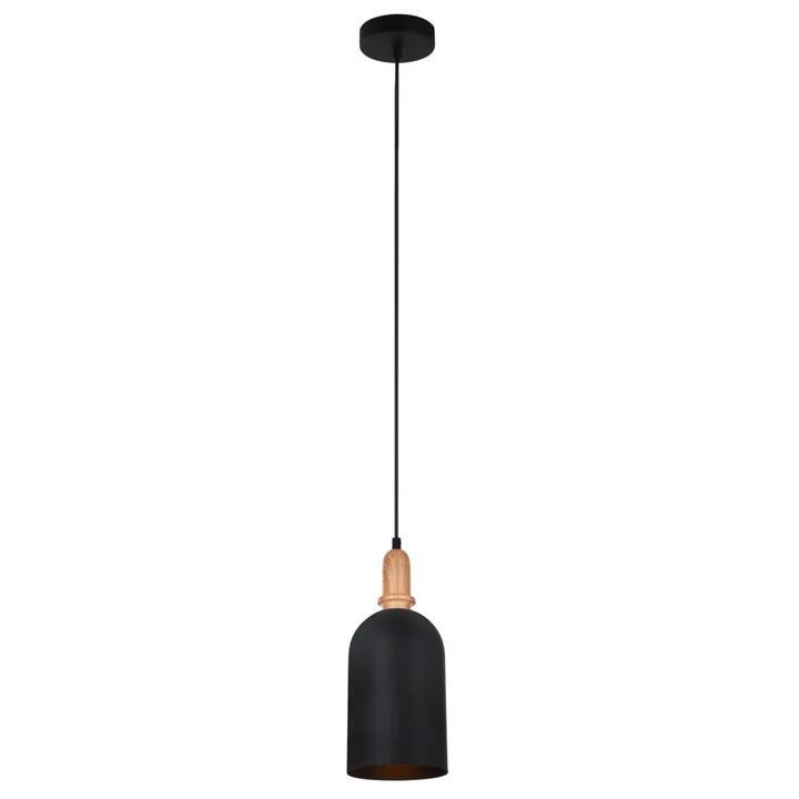 HORTEN Pendant Lamp Light Interior ES Matte Black Oblong OD150mm