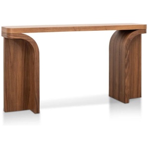 Hamish 1.5m Console Table - Walnut by Interior Secrets - AfterPay Available
