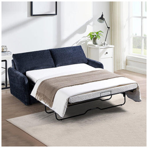 Harper Multifunctional 3 Seater Sofa Bed Fabric Upholstery Wooden Structure