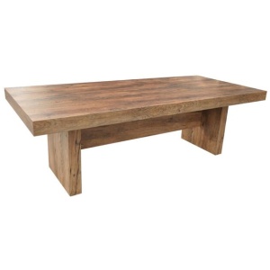 Hazel Dining Table 2.4m - Antique Oak