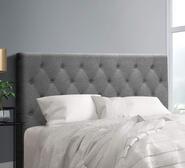 Hendry Queen Bedhead Grey