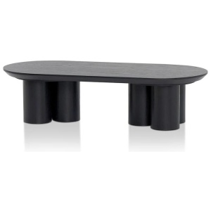 Holt 1.3m Coffee Table - Full Black by Interior Secrets - AfterPay Available