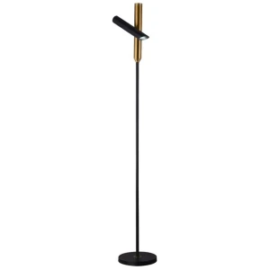 Ignito Cylindrica Minimalist LED Slender Floor Lamp Light - Black
