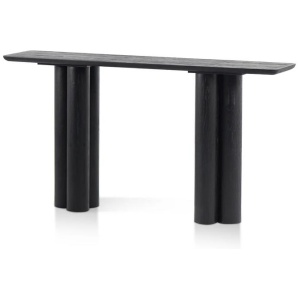 Imogen 1.6m Console Table - Full Black by Interior Secrets - AfterPay Available