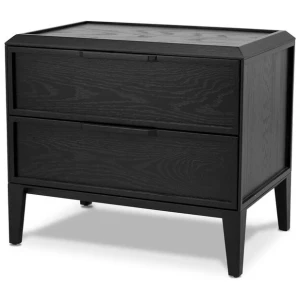 Imrich Bedside Table - Full Black by Interior Secrets - AfterPay Available