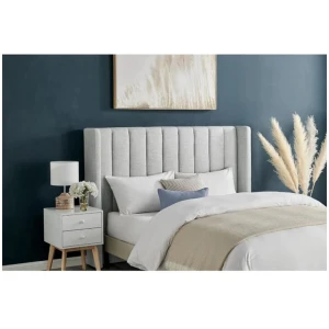 Isabella Bed Head Heron Grey King