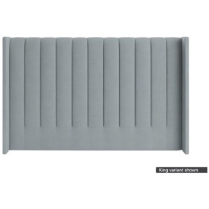 Isabella Bed Head Heron Grey Queen