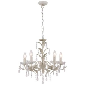 Jais Modern Elegant Pendant Lamp Chandelier Ceiling Light - Cream Brushed Gold