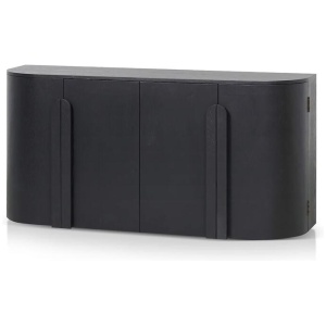 Jarrett 1.6m Sideboard - Full Black by Interior Secrets - AfterPay Available