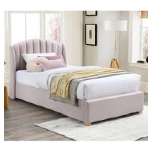 Jasmine King Single Bed Frame Pink