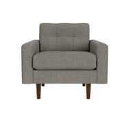 Jazz Armchair Grey 1 Seater