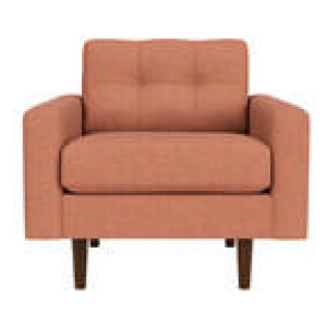 Jazz Armchair Linden Rose 1 Seater