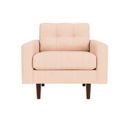 Jazz Armchair Pink 1 Seater