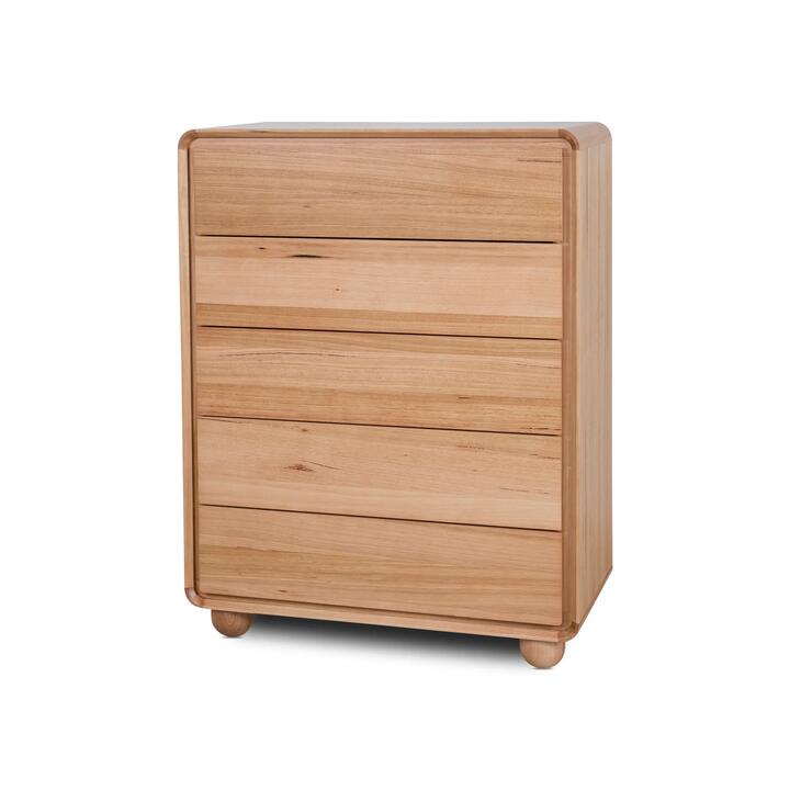 Jenny Tallboy Drawer Chest - Messmate by Interior Secrets - AfterPay Available