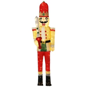 Jingle Jollys Christmas Lights LED Light Nutcracker 1.7M Motif 3D Decoration