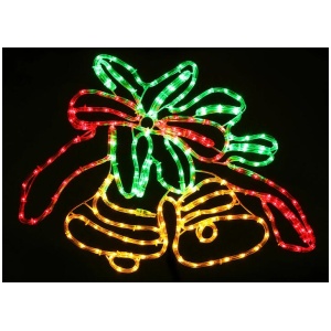 Jingle Jollys Christmas Lights Motif LED Light Outdoor Decorations 76cm Bell