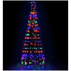 Jingle Jollys Solar Power Christmas Tree 3.6M 400 LED Xmas Trees 8 Light Modes