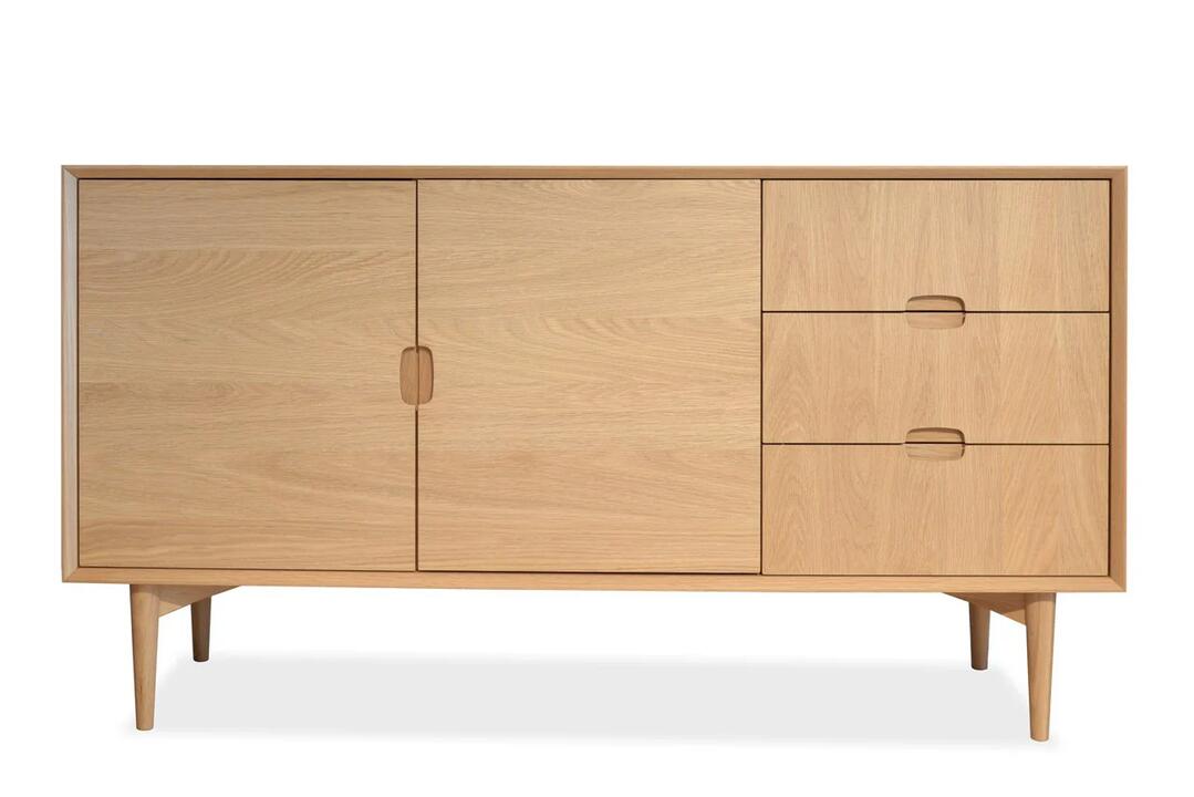 Johansen Scandinavian Wooden Buffet Cabinet - Natural by Interior Secrets - AfterPay Available
