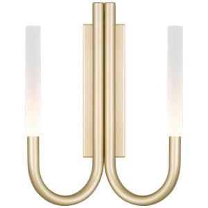Joshua Modern Wall Lamp Light Metal Acrylic Gold Matte