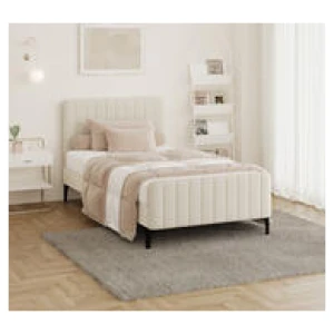 Kaidon King Single Bed Frame Neutral