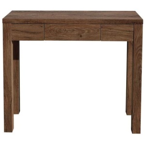 Karen Rectangular Wooden Hall Console Table - Antique Oak