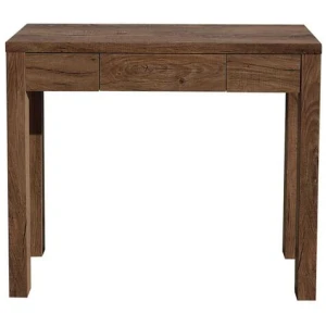 Karen Rectangular Wooden Hall Console Table - Antique Oak