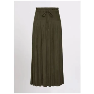 Karu Pleated Midi Skirt