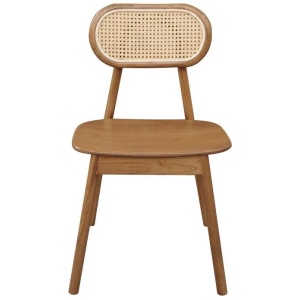 Kelly Rattan Dining Chair (Almond)