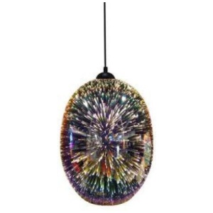 Kelper Modern Hanging Pendant Lamp - Chrome Colour