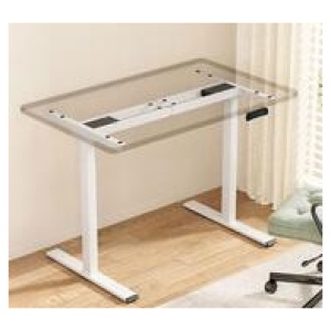 Kenith Electric Standing Desk White