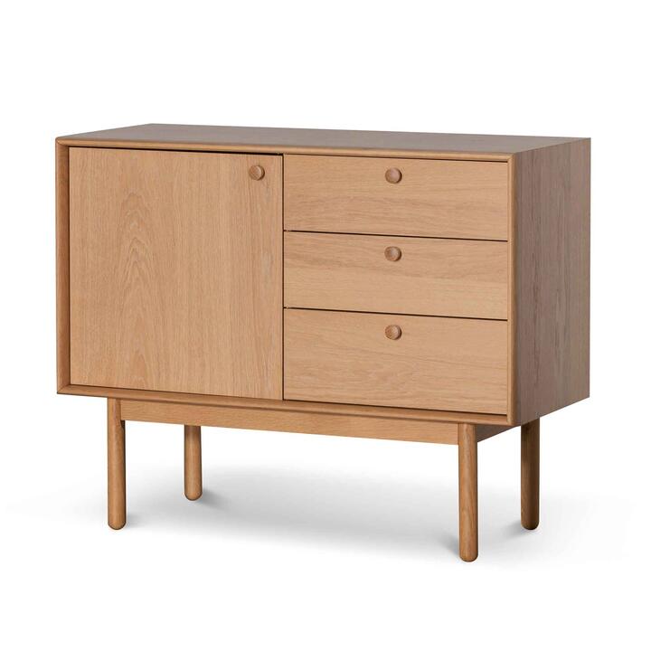Kenston Narrow Wooden Sideboard - Natural by Interior Secrets - AfterPay Available