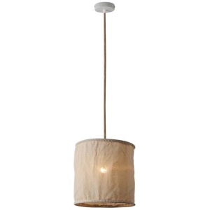 Kidika Linen Pendant Lamp Light Natural Small