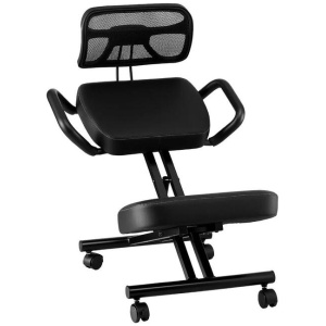 Kneeling Chair Ergonomic Office Home Knee Seat Posture Back Stretch Rest