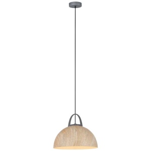 LEGNA Pendant Lamp Light Interior ES Natural Oak Dome OD305mm