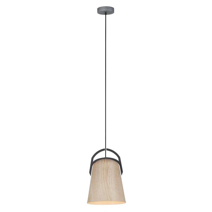 LEGNA Pendant Lamp Light Interior ES Natural Oak Ellipse OD225mm