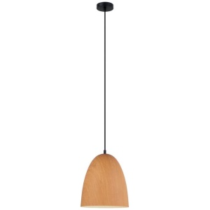 LIGNA Pendant Lamp Light Interior ES Cherry Golden Oak Oblong OD250mm
