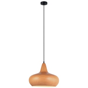 LIGNA Pendant Lamp Light Interior ES Cherry Golden Oak Wine Glass OD400mm