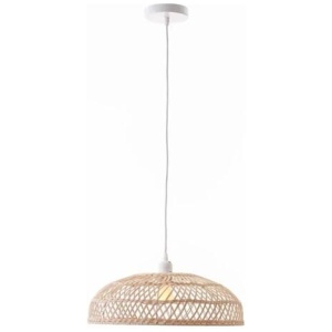Lacono Rattan Modern Elegant Pendant Lamp Ceiling Light Small - Natural