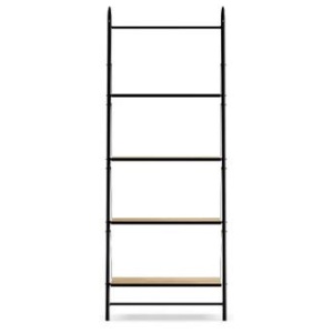 Lang Wall Unit Bookcase Bookshelves Display Shelf Medium Brown