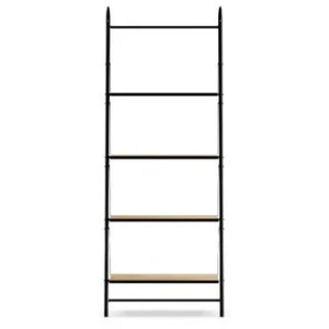 Lang Wall Unit Bookcase Bookshelves Display Shelf Medium Brown