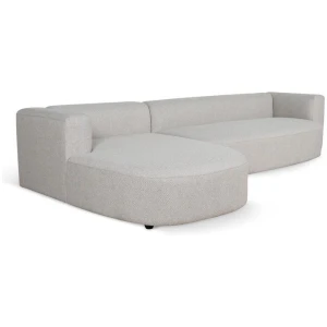 Lavinia Left Chaise Sofa - Sterling Sand by Interior Secrets - AfterPay Available