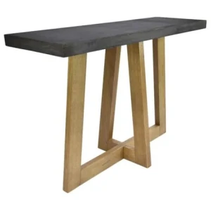 Lawson Concrete Top Hallway Console Hall Table Wooden Legs